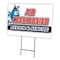 Signmission Ac Repair & Service Yard Sign & Stake outdoor plastic coroplast window, C-1824 Ac Repair & Service C-1824 Ac Repair & Service - alternate 1